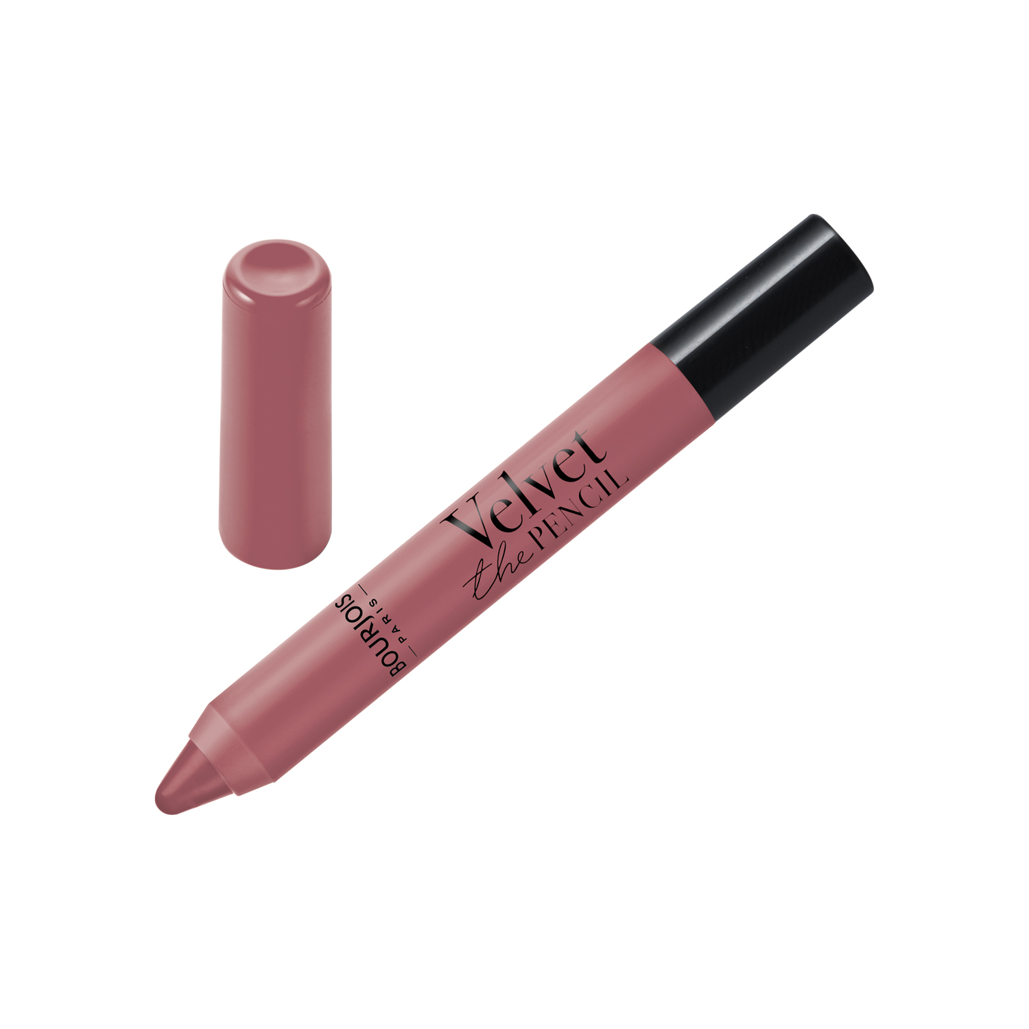 Карандаш для губ Bourjois Velvet The Pencil, матовый, тон 04 (Amou-Rose), 3 г (8000018796819) - фото 3