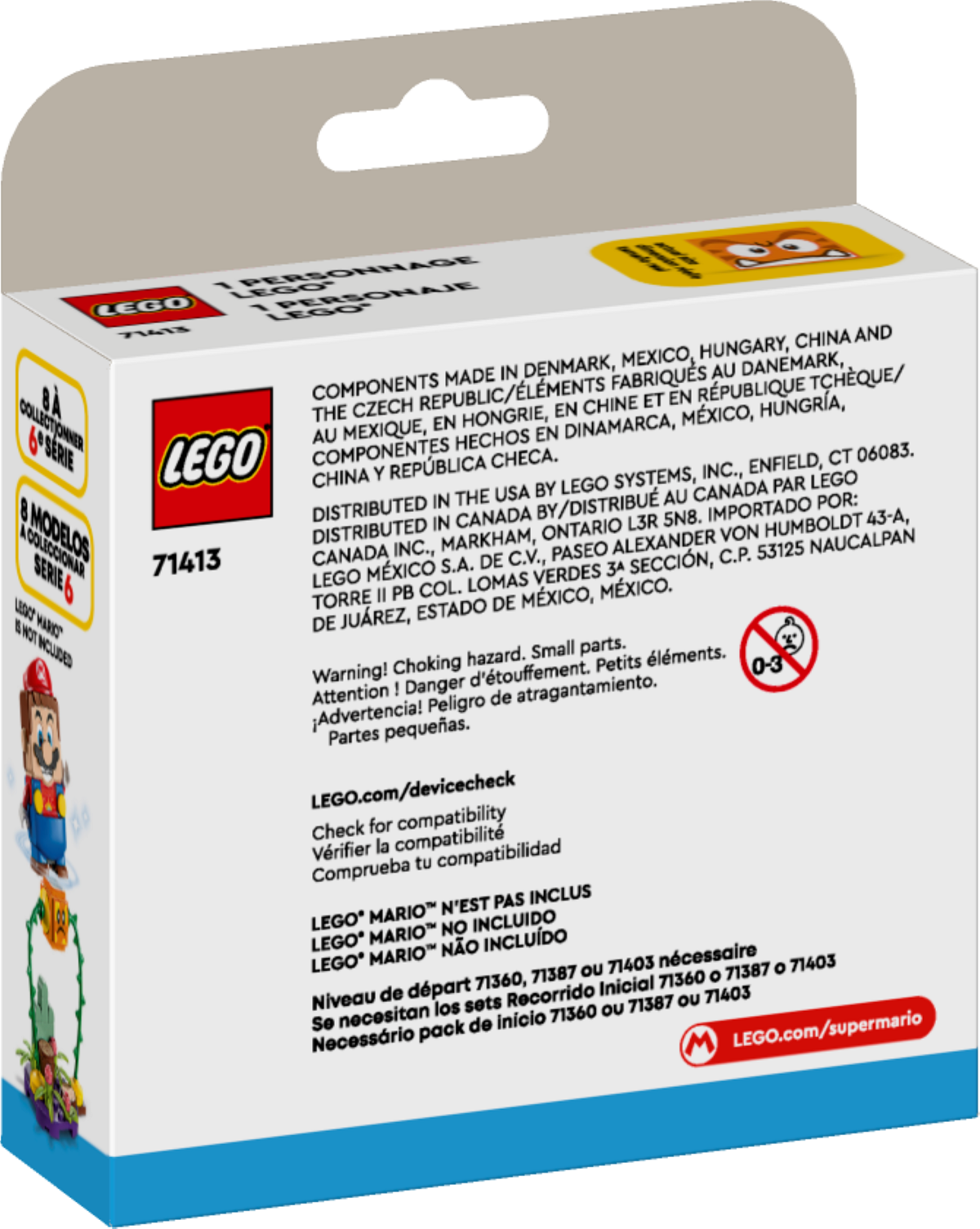 Конструктор LEGO Super Mario Наборы персонажей,серия 6, 52 деталей (71413)1-2023 - фото 9