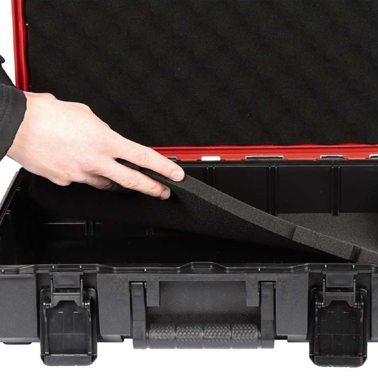 Вкладиш з поролону для кейсів Einhell E-Case S Grid Foam Set 1 шт. (4540013) - фото 7