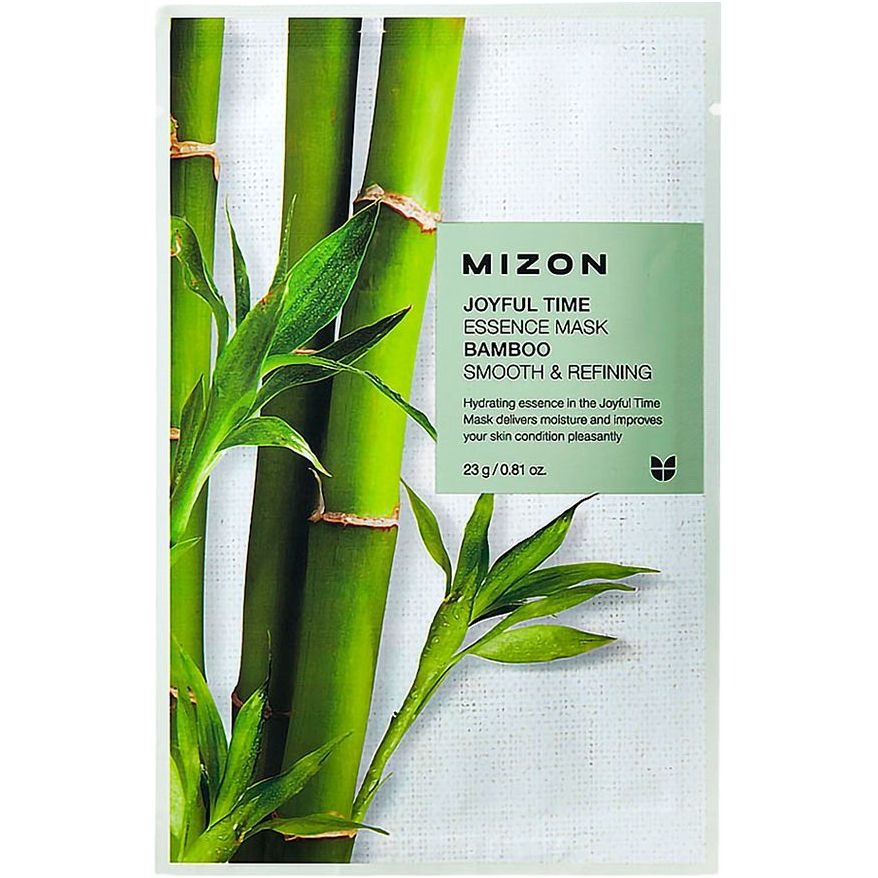 Маска для обличчя Mizon Joyful Time Essence Mask Bamboo, з екстрактом бамбука, 23 мл - фото 1