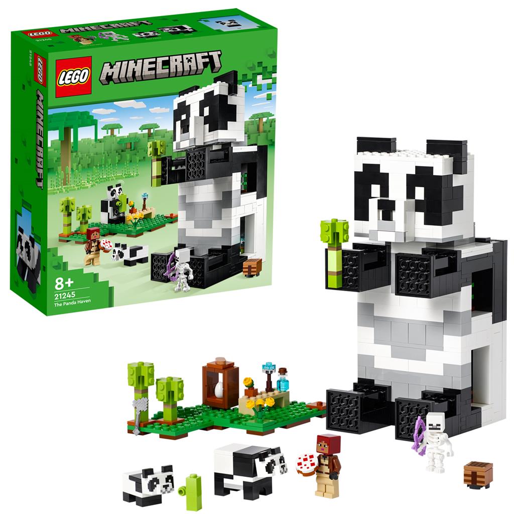 Конструктор LEGO Minecraft Поместье панды 553 деталей (21245) - фото 4