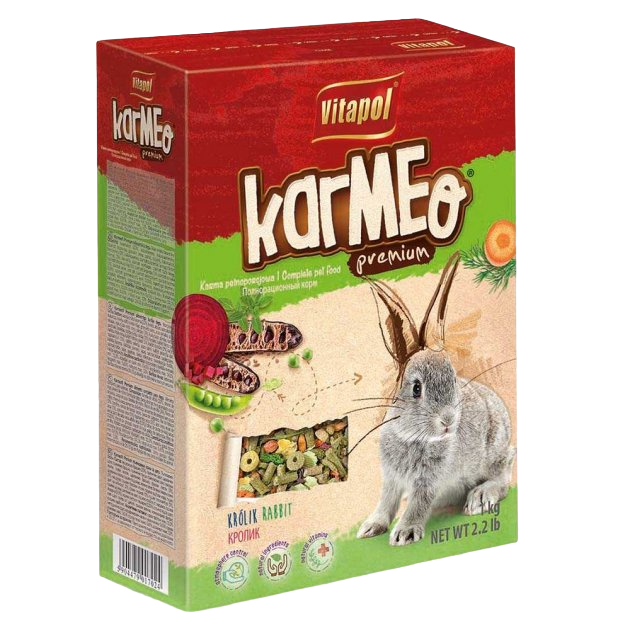 Преміум корм для кроликів Vitapol Karmeo, 1 кг - фото 1