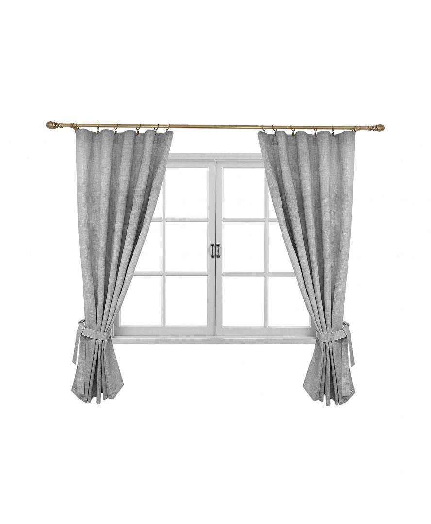 Комплект штор Прованс Gray Milan, 170х136 см, серый (24621) - фото 1