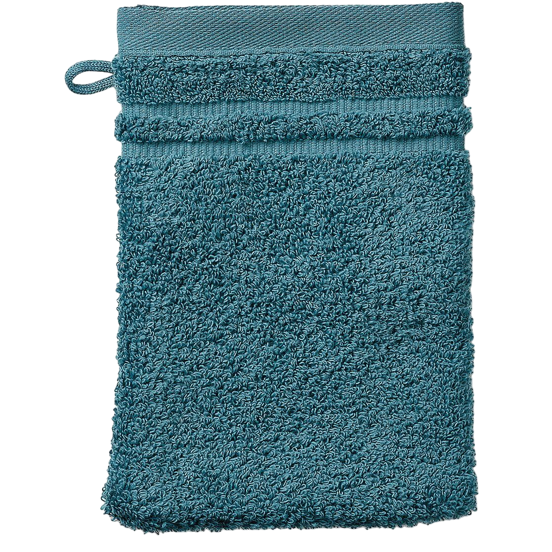 Полотенце-варешка Kela Leonora 15х21 см бирюзово-синий (24608) - фото 1