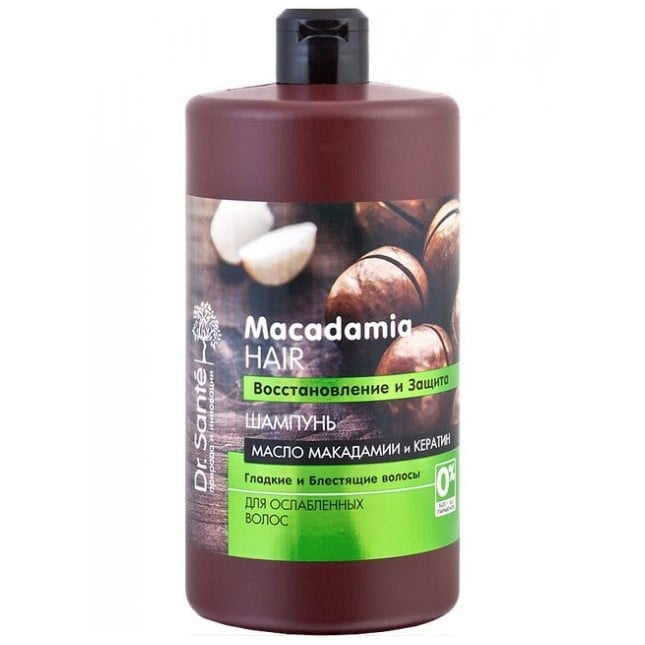 Шампунь для волосся Dr. Sante Macadamia Відновлення та захист, 1 л - фото 1