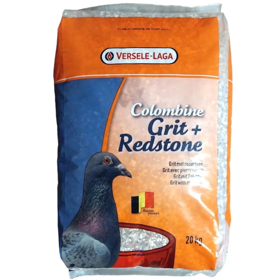 Мінеральна добавка для птахів Versele-Laga Colombine Grit+Red Stone 20 кг - фото 1