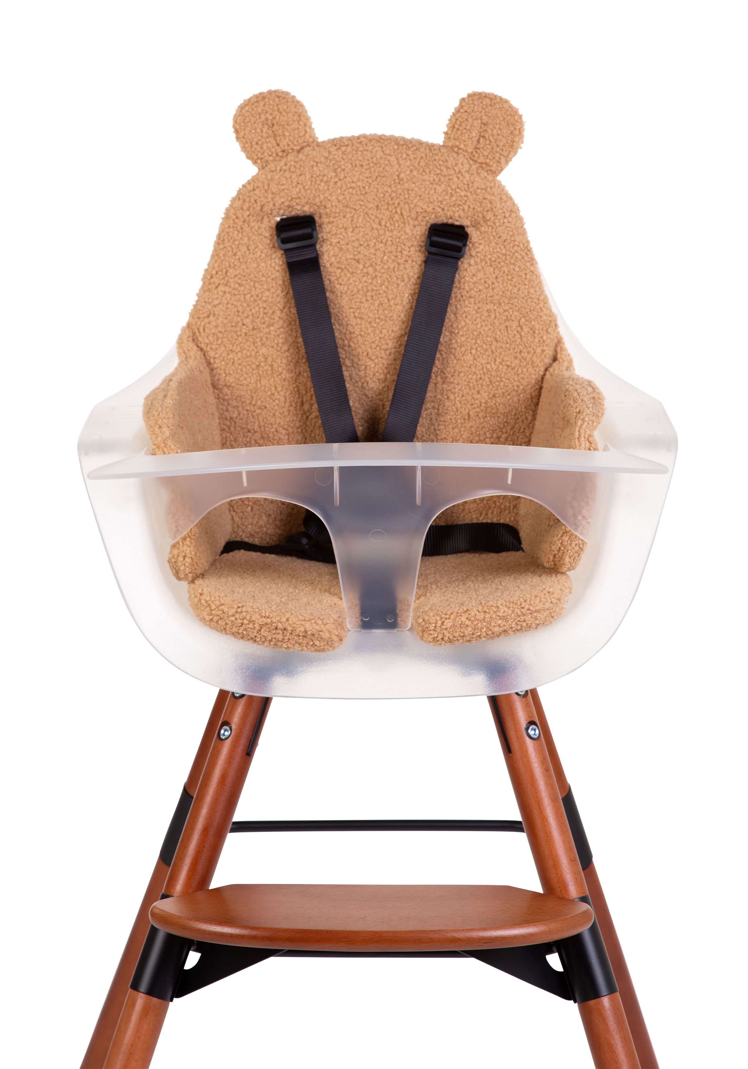 Подушка к стулу для кормления Childhome Evolu, бежевый мишка (CHEVOSCTB) - фото 4