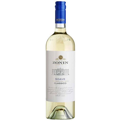 Вино Zonin Soave Classico 2020, біле, сухе, 12%, 0,75 л (37358) - фото 1