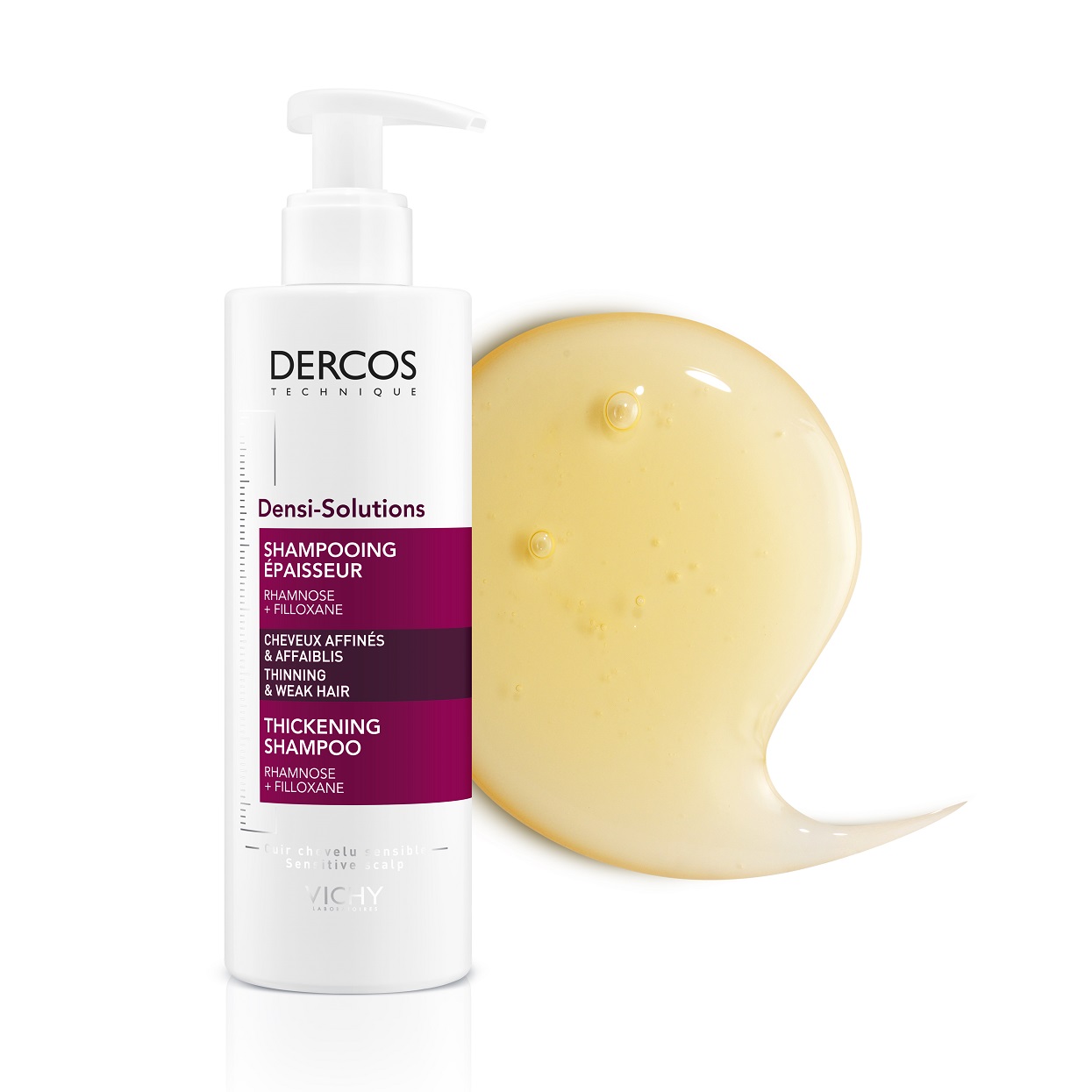Шампунь Vichy Dercos Densi-Solutions для восстановления густоты и объема ослабленных волос, 250 мл - фото 4