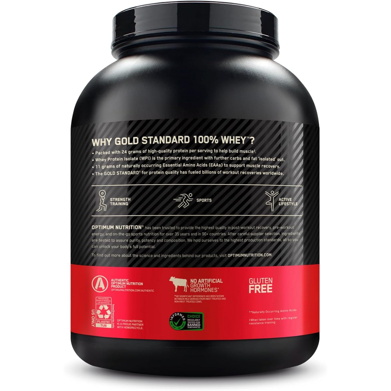 Сывороточный протеин Optimum Nutrition Whey Gold Standard Chocolate malt 2.27 кг - фото 3