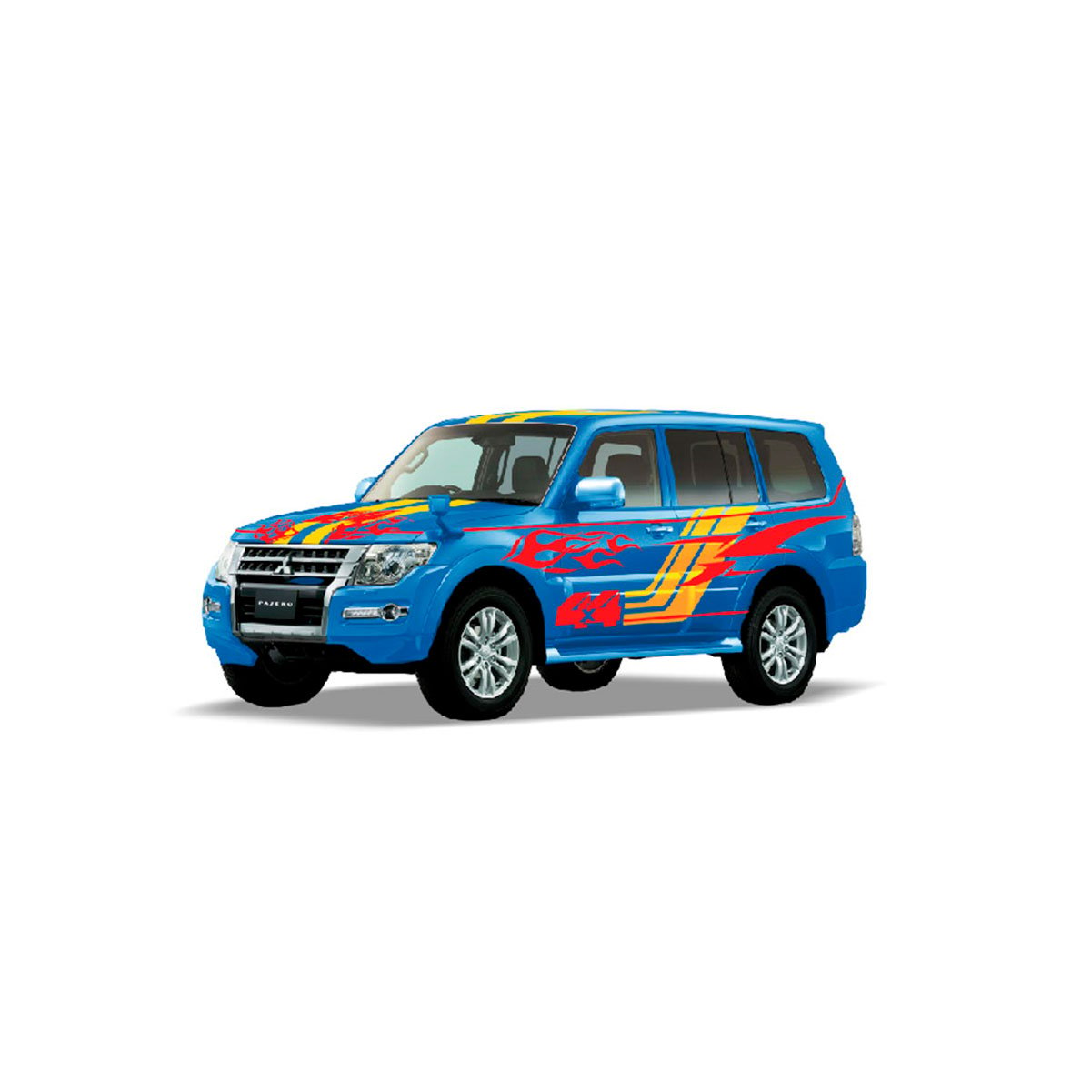 Автомобільний технопарк Mitsubishi Pajero Sport, синій (SB-17-61-MP-S-WB) - фото 2