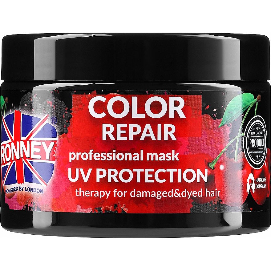 Маска для фарбованого волосся Ronney Professional Color Repair Mask UV Protection 300 мл - фото 1