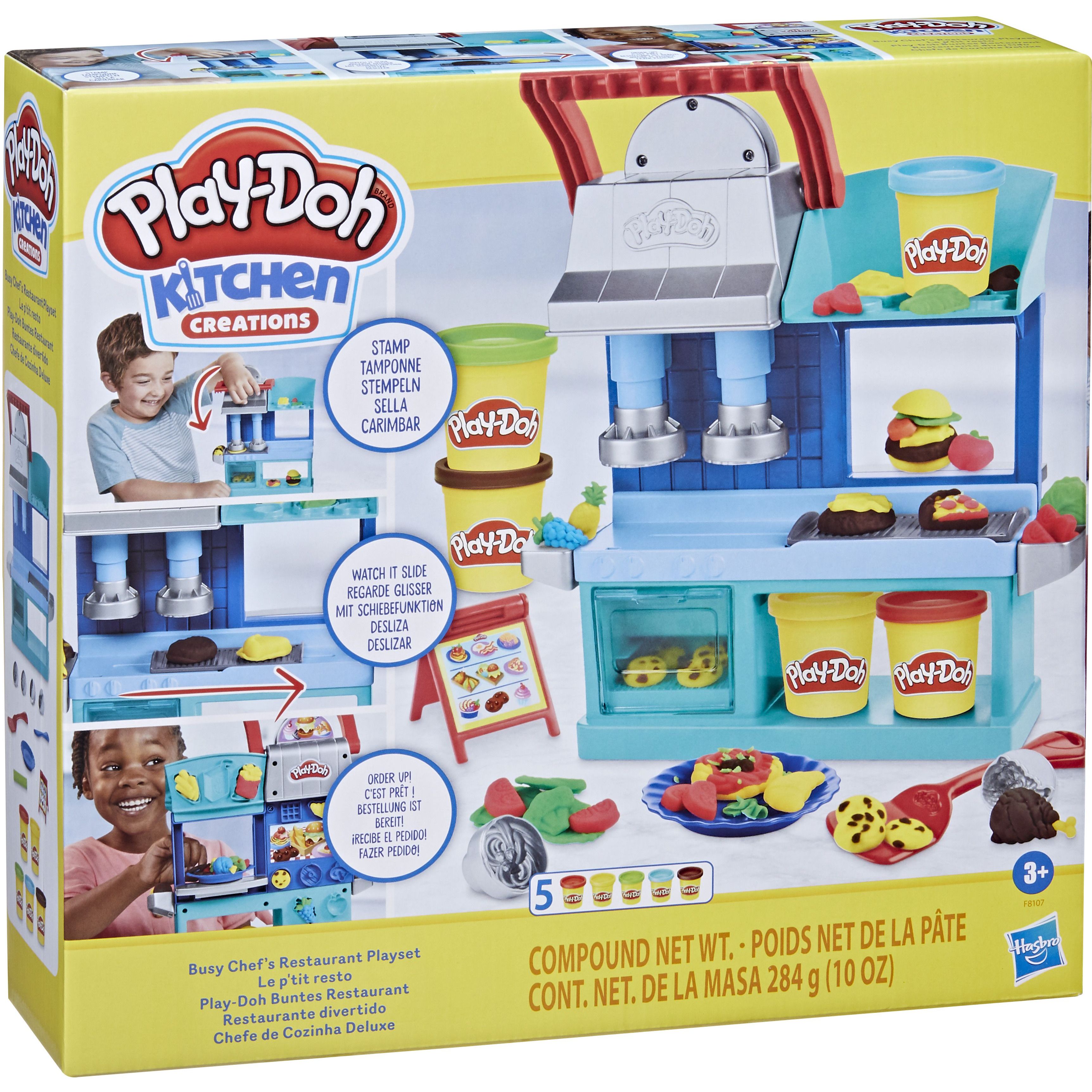 Игровой набор с пластилином Hasbro Play-Doh Занят шеф-повар (F8107) - фото 1