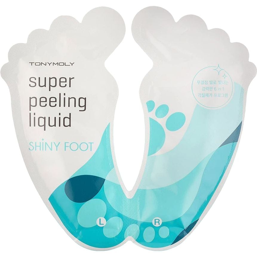 Пілінг для ніг Tony Moly Shiny Foot Super Peeling Liquid, 1 пара 50 мл - фото 1