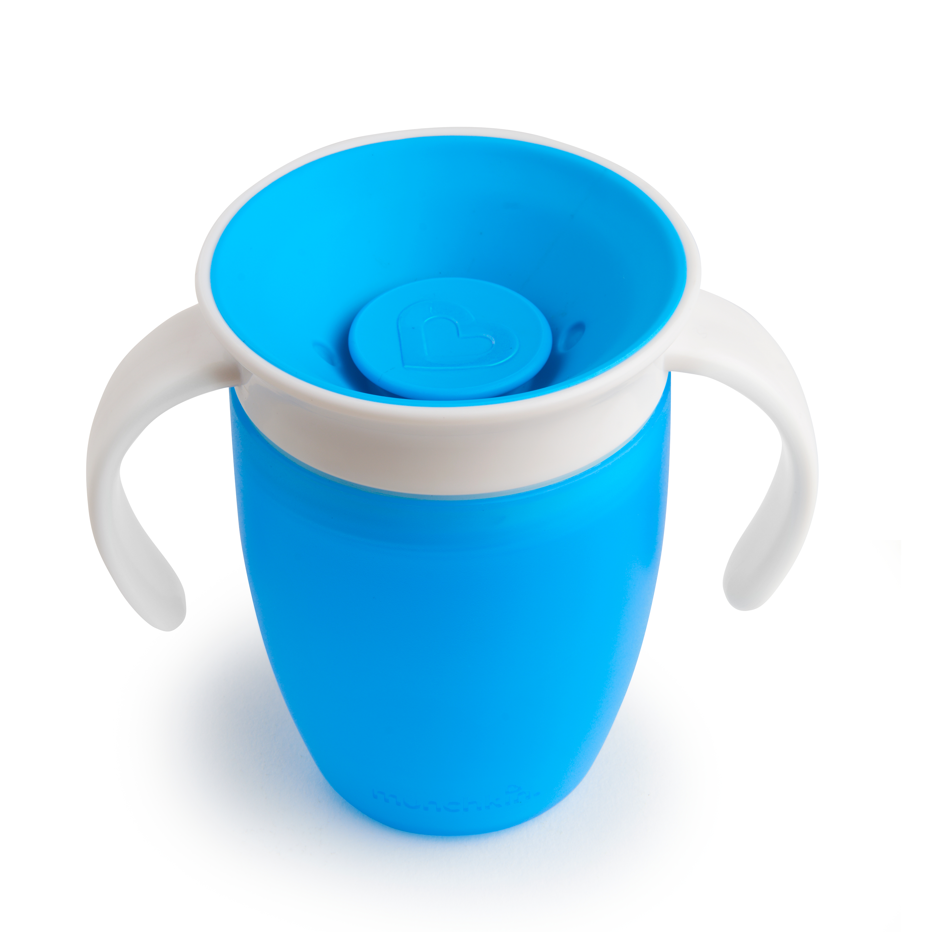 Чашка-непроливайка Munchkin Miracle 360, с ручками, 207 мл, голубой (012271) - фото 2