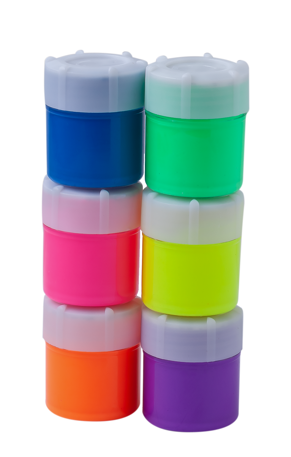 Акрилові фарби ZiBi Kids Line Neon, 6 кольорів (ZB.6661) - фото 2