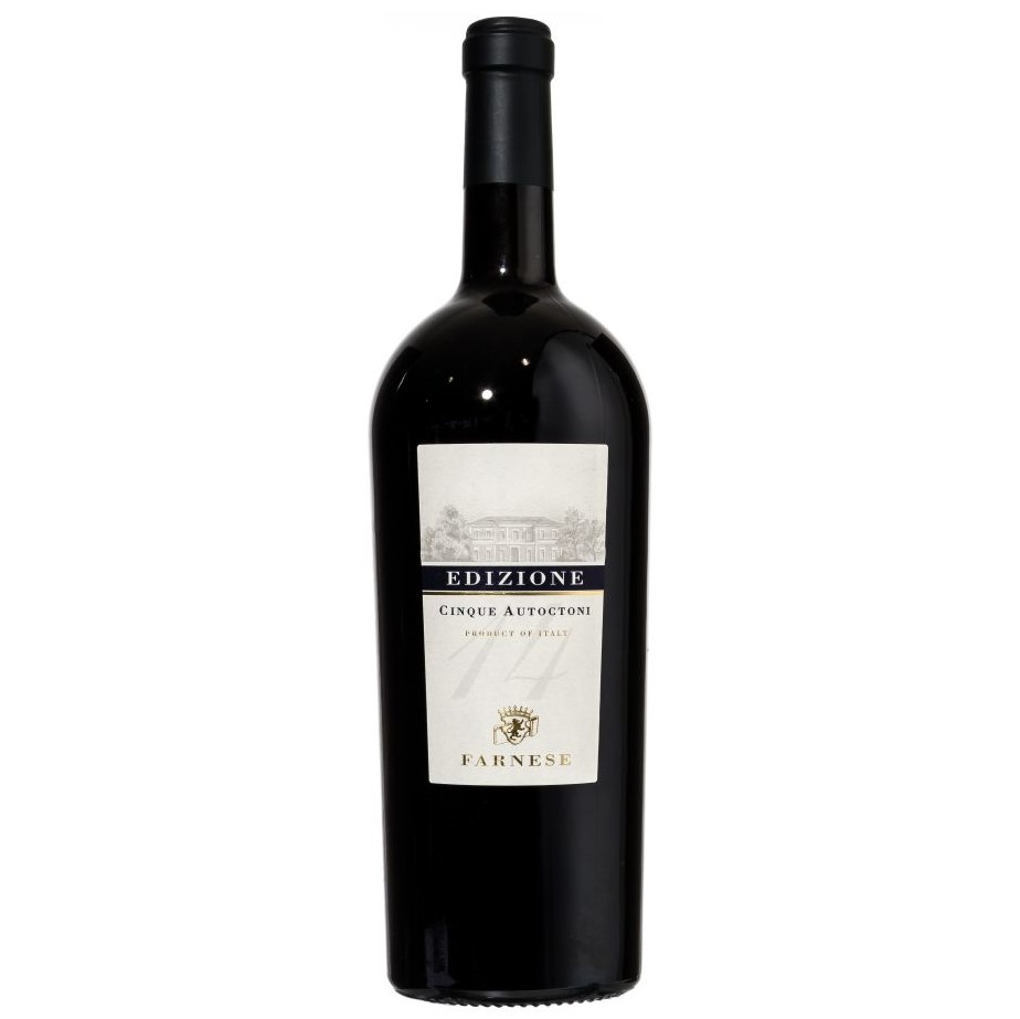 Вино Fantini Edizione 18 Cinque Autoctoni, червоне, напівсухе, 14,5%, 1,5 л - фото 2