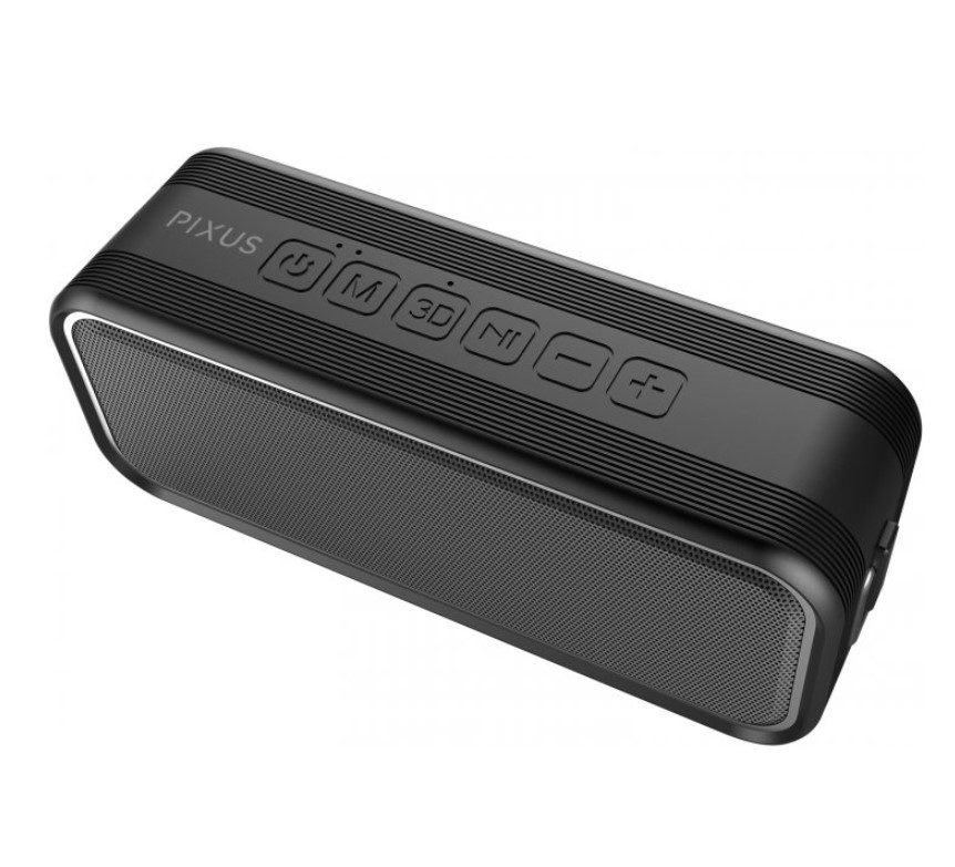 Портативна Bluetooth колонка Pixus Rave Black 40 Вт - фото 3