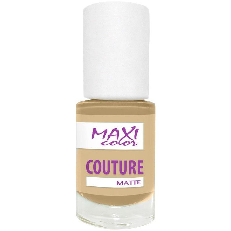 Лак для нігтів Maxi Color Couture Matte відтінок 02, 10 мл - фото 1