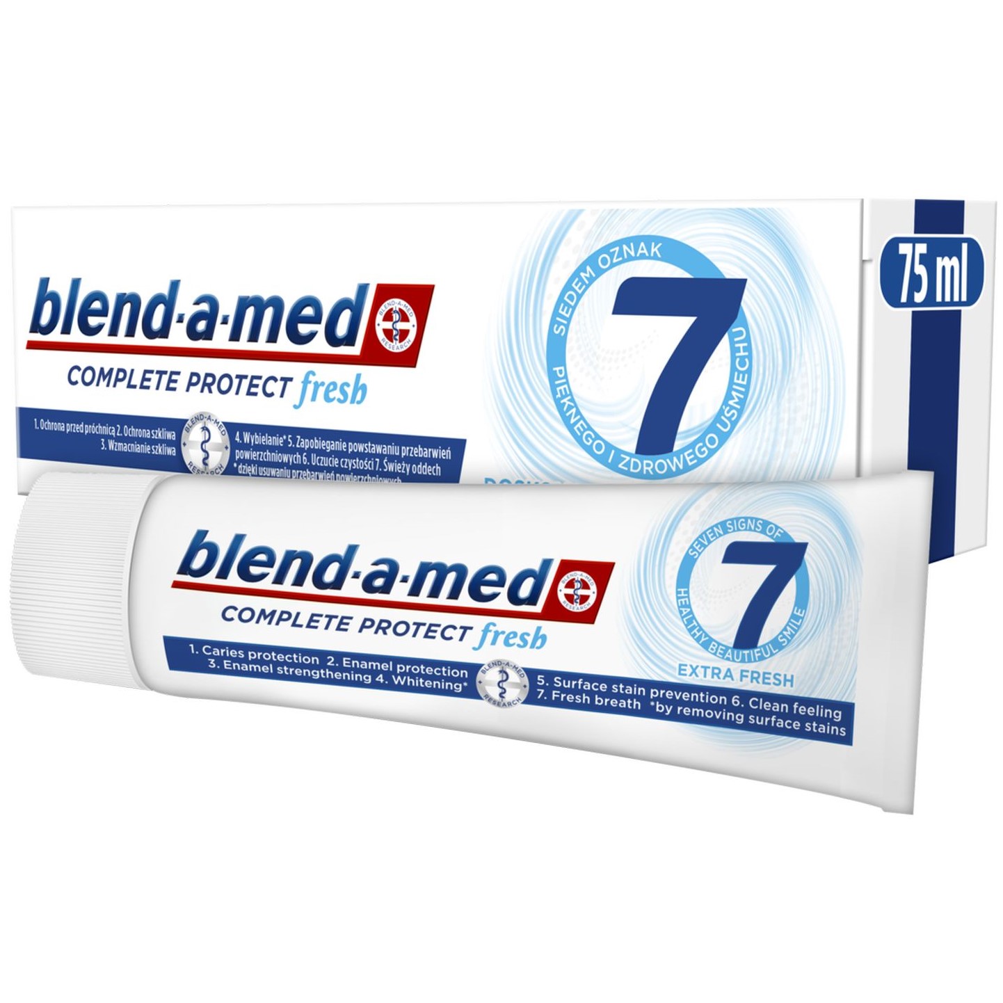 Зубна паста Blend-a-med Complete Protect 7 Екстрасвіжість 75 мл - фото 1