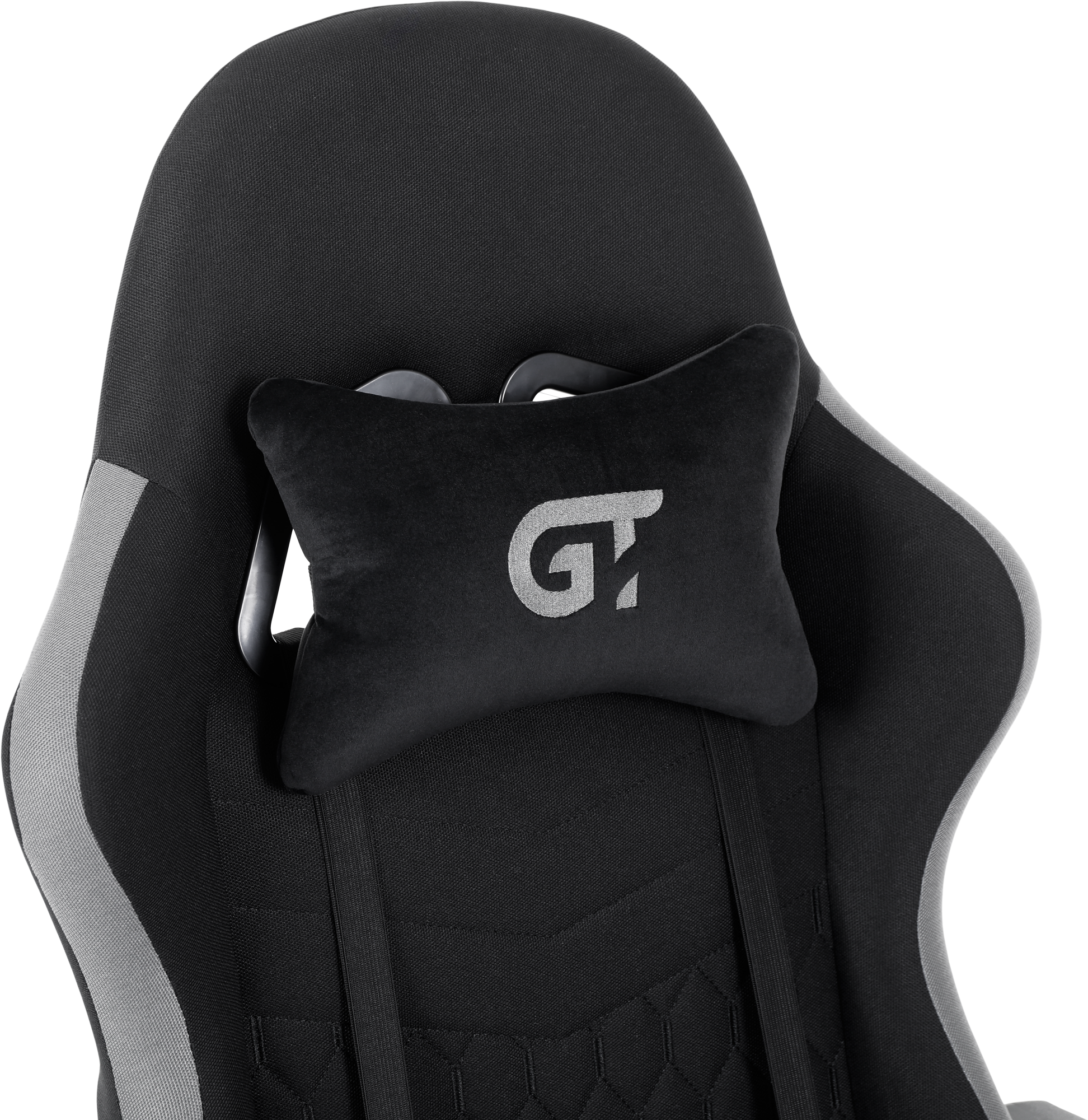Геймерское кресло GT Racer черное с серым (X-2324 Fabric Black/Gray) - фото 7