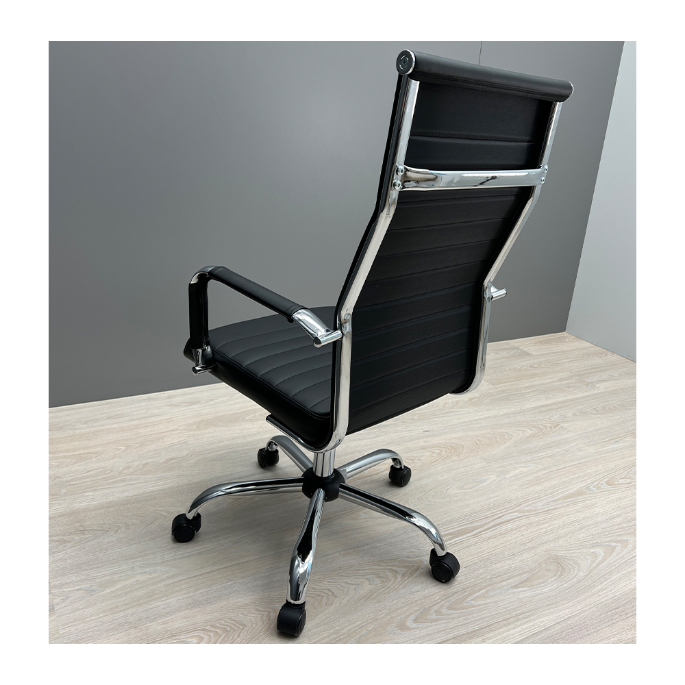 Кресло офисное Richman Балі Люкс Хром M-1 Tilt черный (RCM-1005) - фото 2