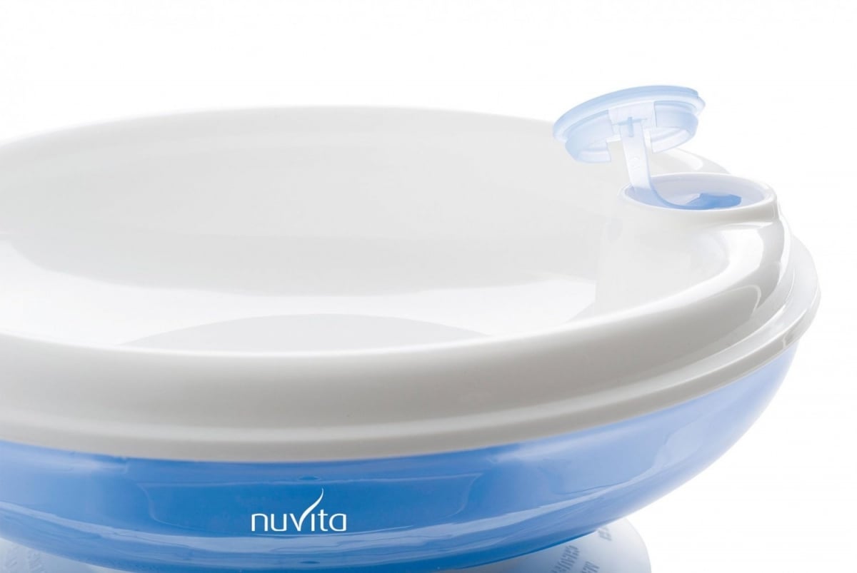 Тарелка с подогревом Nuvita, голубой (NV1427Blue) - фото 2