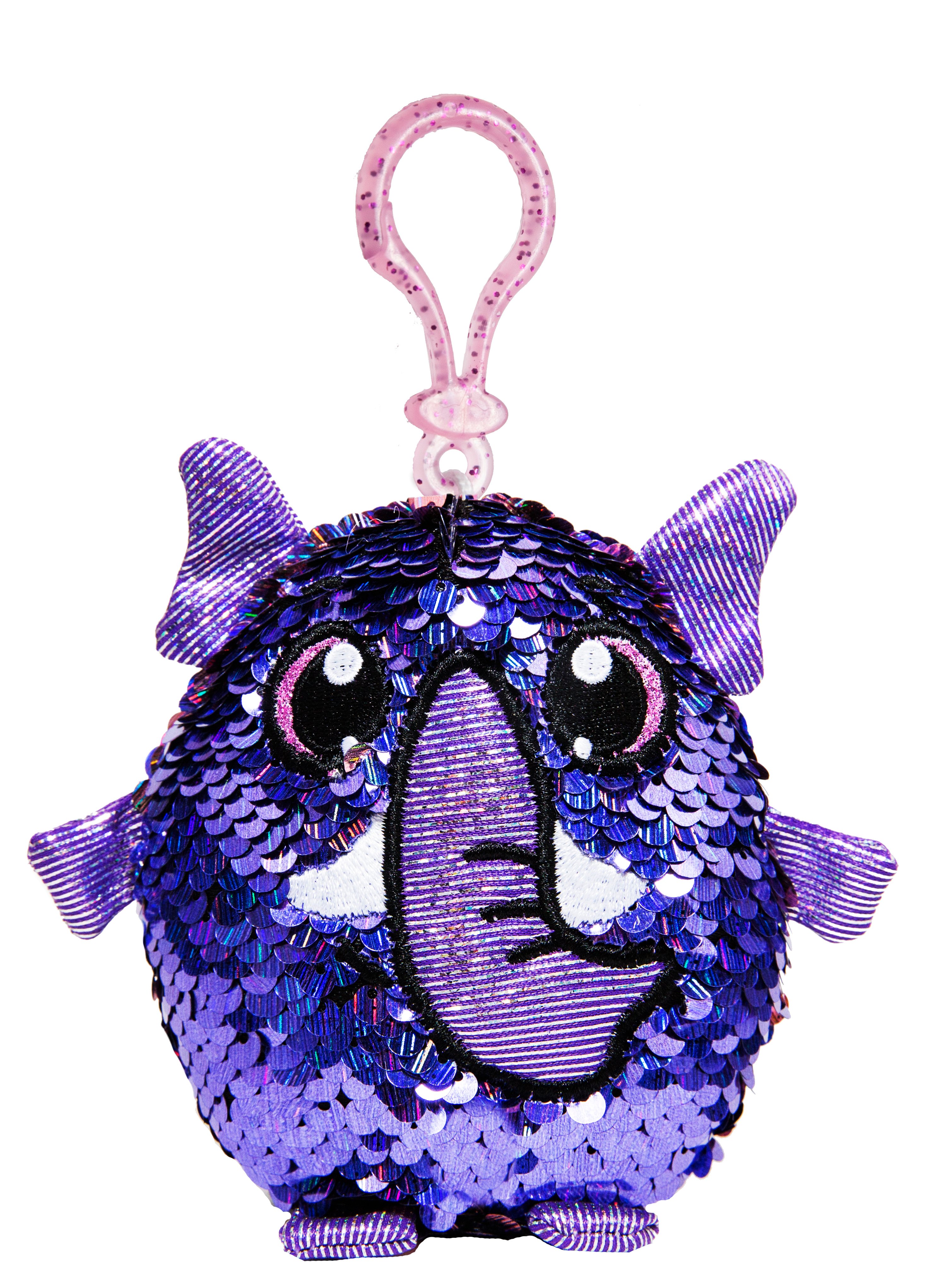 Мягкая игрушка-брелок Shimmeez S2 Добрый Слон, 9 см, фиолетовый (SH01052E) - фото 2