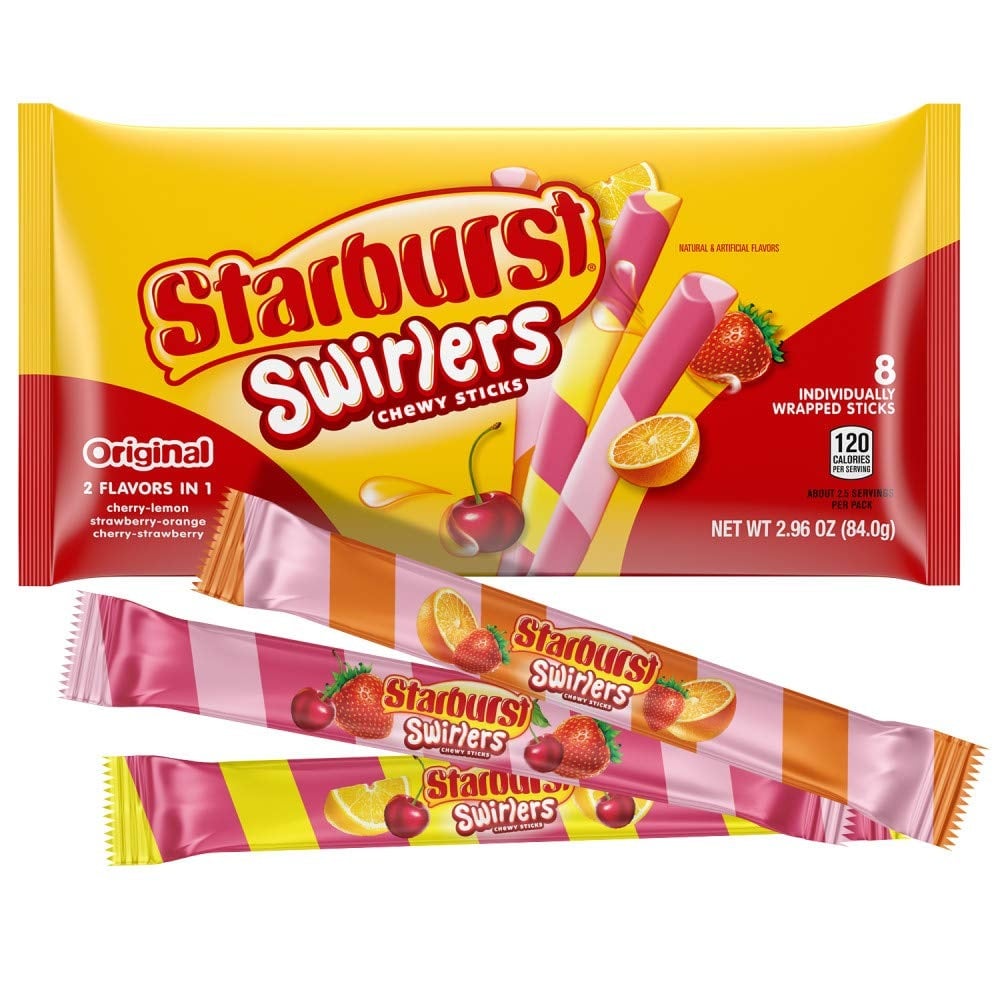 Цукерки жувальні Starburst фруктові трубочки 84 г - фото 2