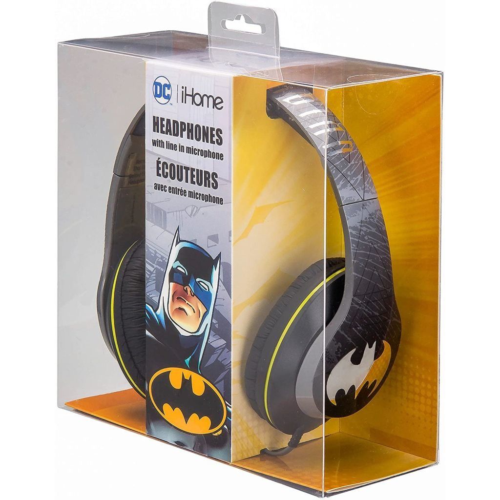 Навушники eKids/iHome Warner Bros Batman Mic (RI-M40BM.FXV7) - фото 4