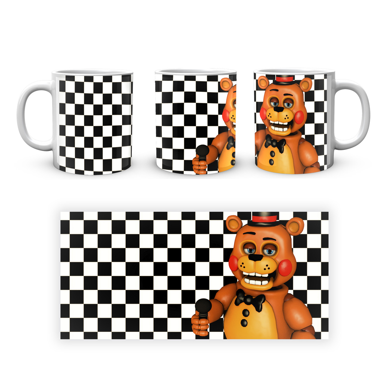 Кружка GeekLand Five Nights At Freddys Пять ночей с Фредди Той Фреди С микрофоном FN.02.395 - фото 4