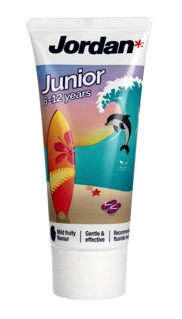 Зубна паста Jordan Junior, 6-12 років, 50 мл - фото 1