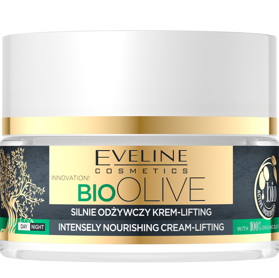 Интенсивно питательный крем-лифтинг Eveline Bio Olive, 50 мл - фото 1