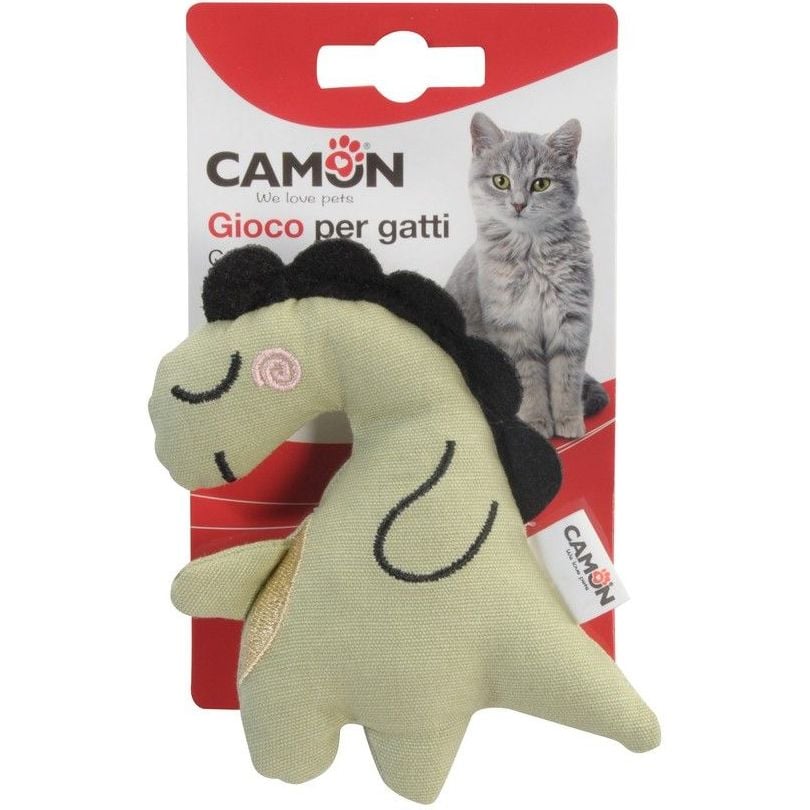 Іграшка для котів Camon Тварини, бавовна, з ароматом котячої м'яти, 12 см, в асортименті - фото 3