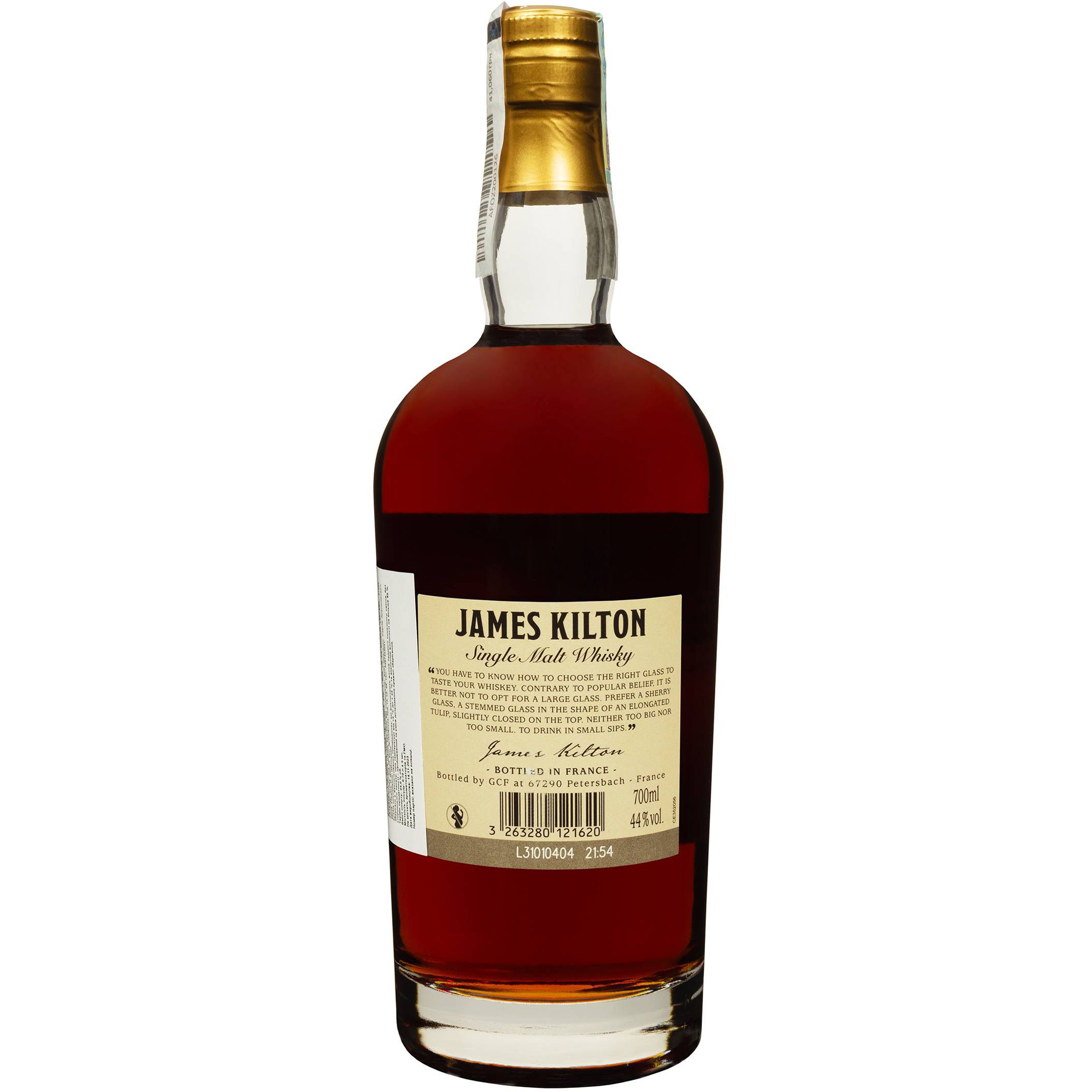 Віскі James Kilton Single Malt 44% 0.7 л - фото 2