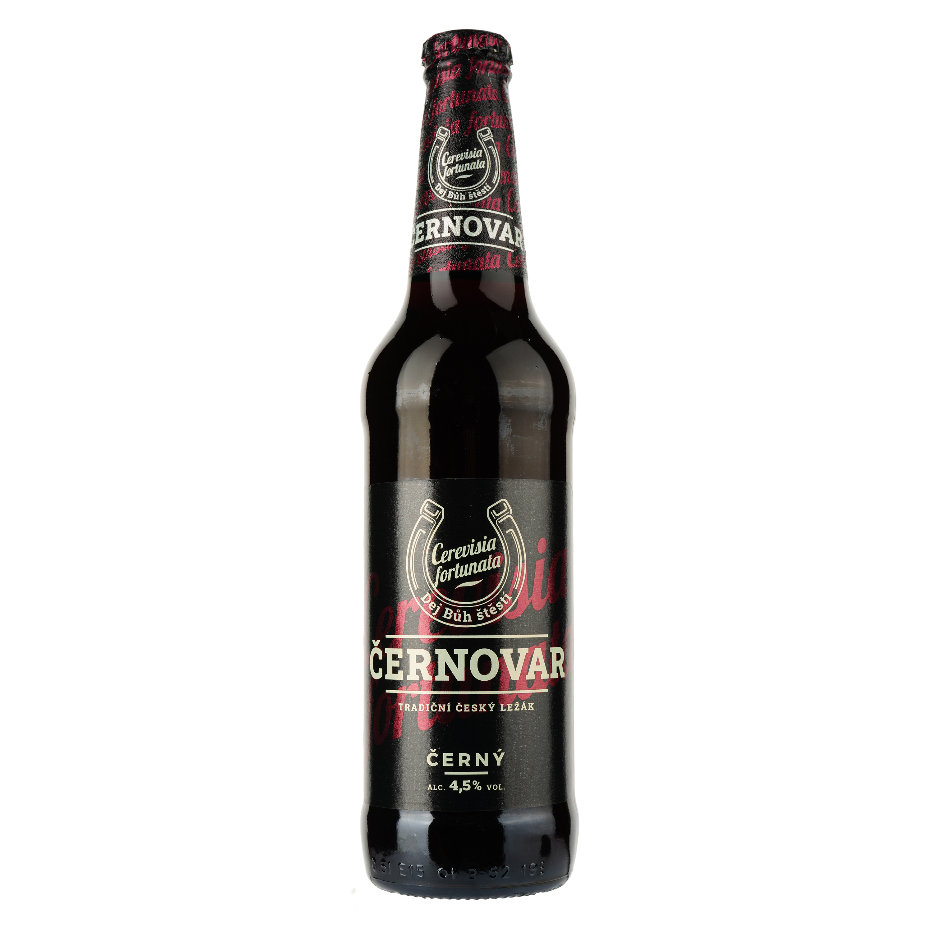 Пиво Cernovar темное, 4.5%, 0.5 л - фото 1