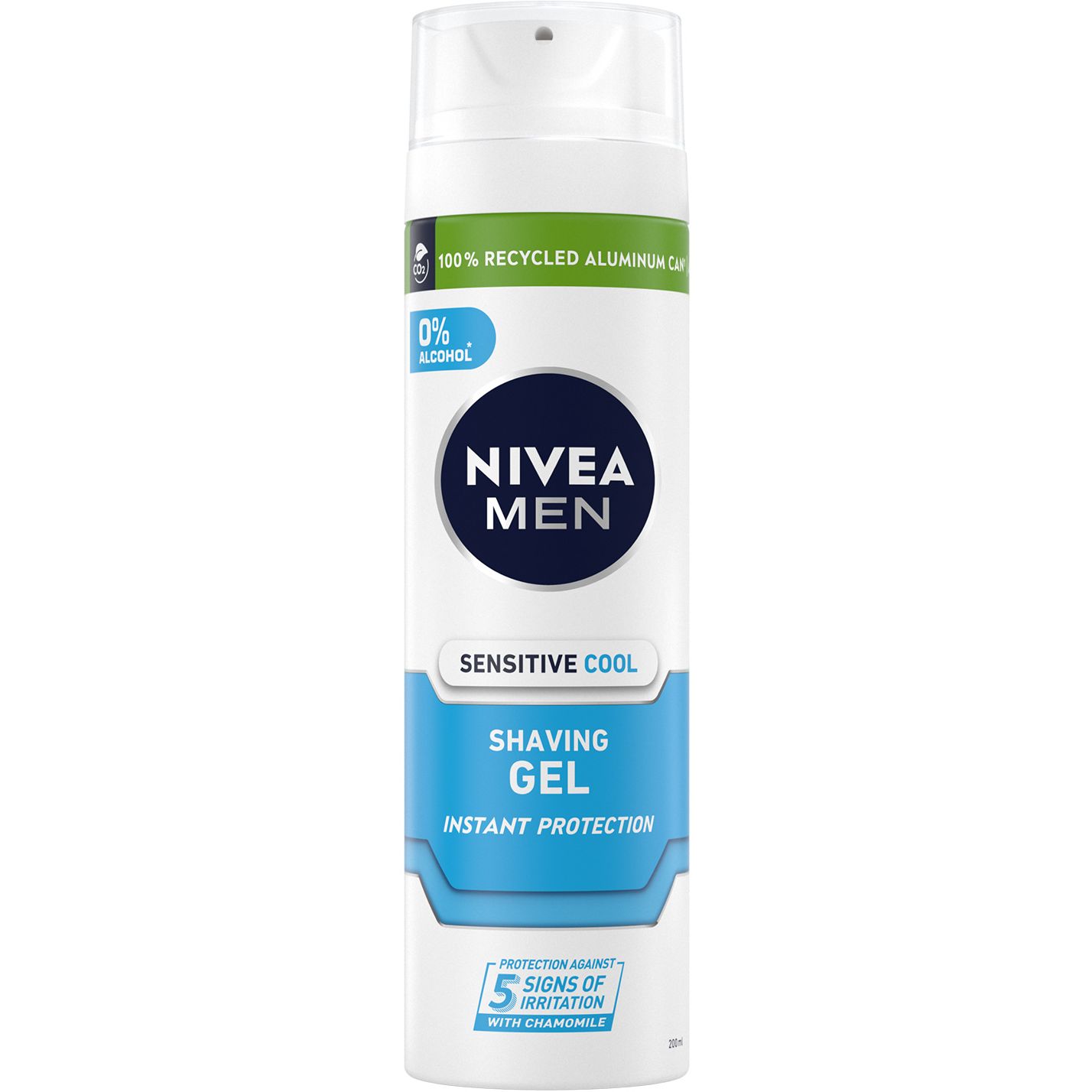 Охолоджуючий гель для гоління Nivea Men для чутливої шкіри, 200 мл (88542) - фото 1