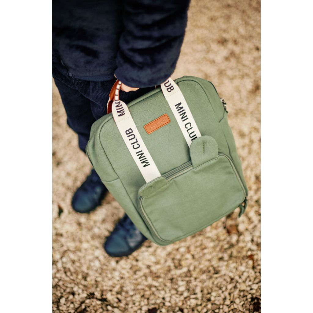 Детский рюкзак Childhome Mini Club canvas green (CWKIDSCGR) - фото 11