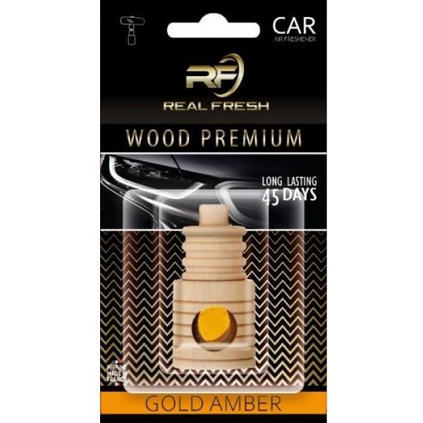 Ароматизатор Real Fresh Wood Premium Золото 5 мл - фото 1