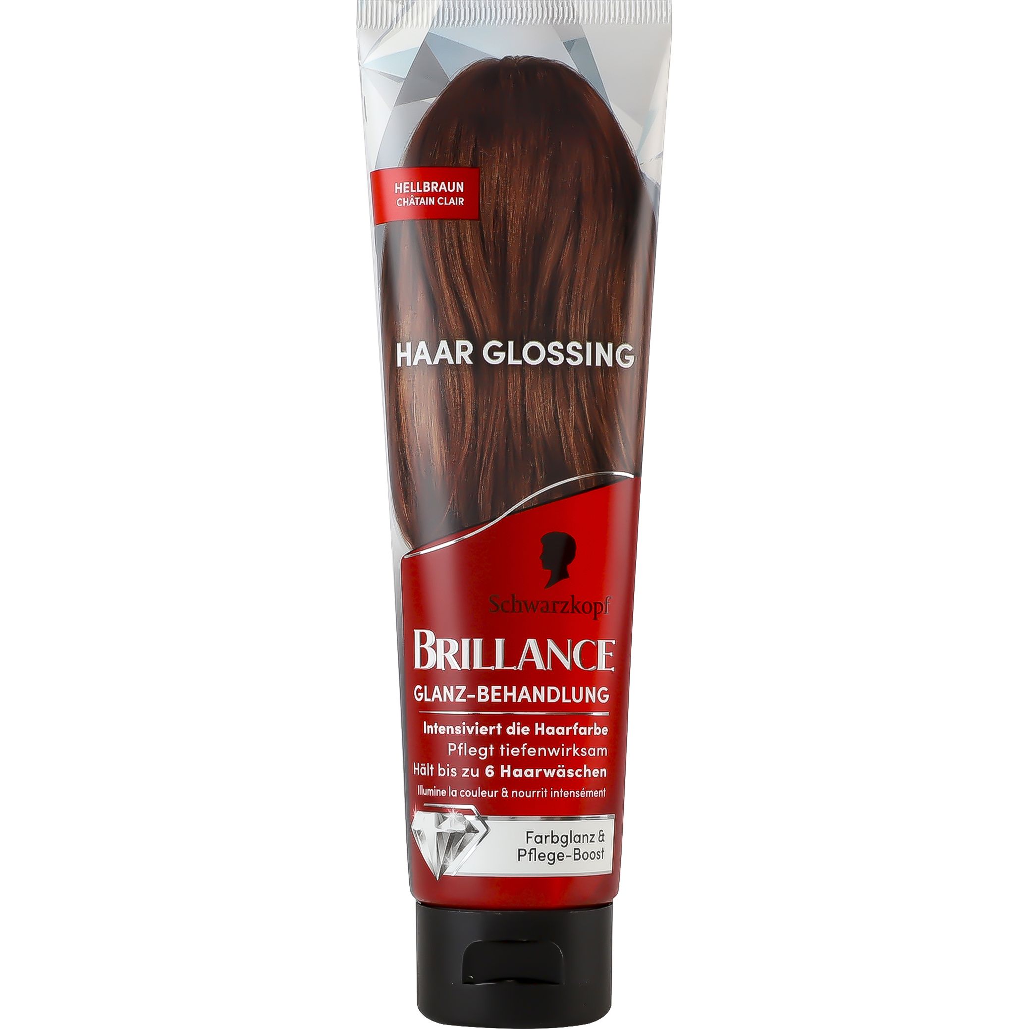 Тонуючий бальзам Brillance Hair Gloss Елегантний Каштан 150 мл - фото 1