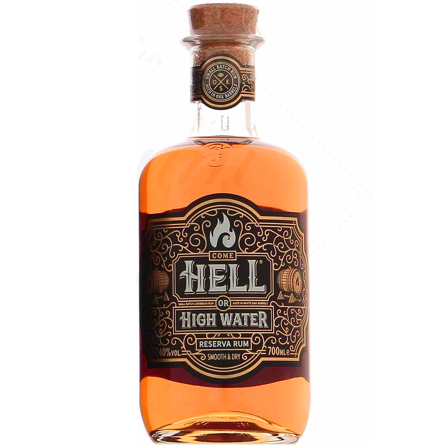 Ром Hell or High Water Reserva Rum 40% 0.7 л - фото 1