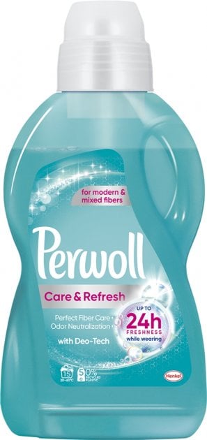 Засіб для прання Perwoll Догляд та освіжаючий ефект, 1,8 л (819693) - фото 1