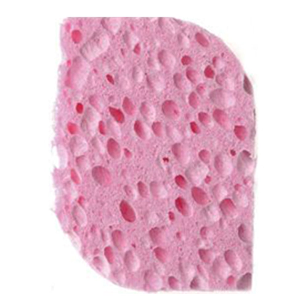 Спонж для снятия макияжа Beter прямоугольный розовый 7.5 см - фото 1