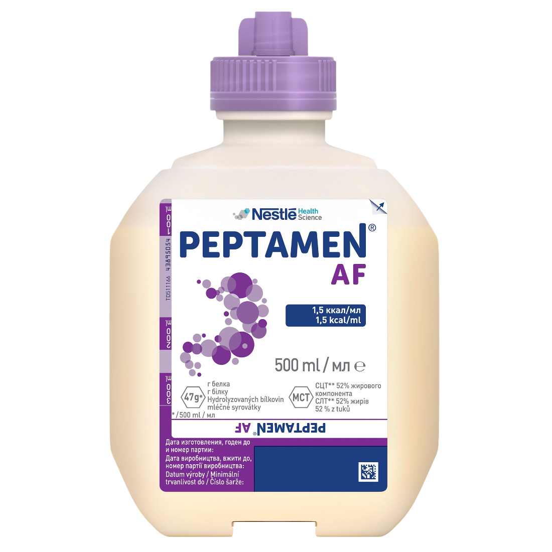 Энтеральное питание Nestle Peptamen AF Пептамен AF, 500 мл - фото 1