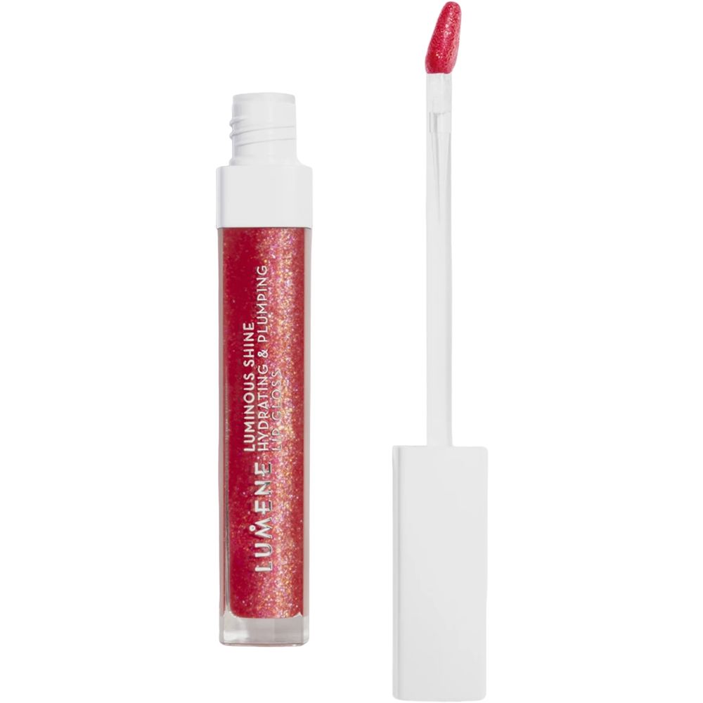 Блеск для губ Lumene Luminous Shine Hydrating & Plumping Lip Gloss тон 7 (Raspberry bloom) 5 мл (8000018914315) - фото 3