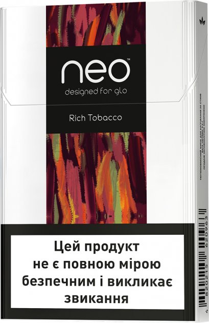 Стики для электрического нагрева табака Neo Stics Rich Tobacco, 1 пачка (20 шт.) (808947) - фото 1