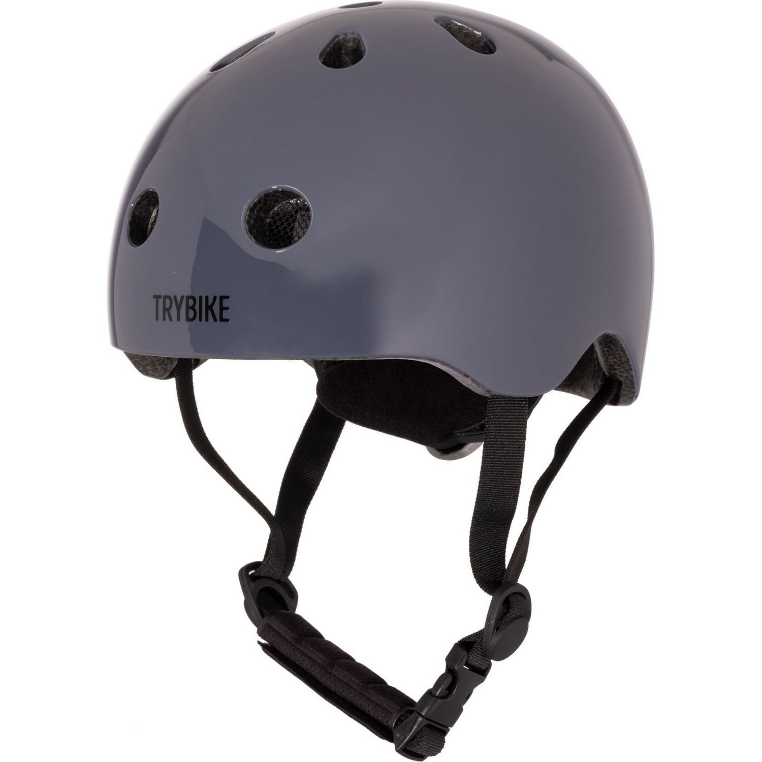 Велосипедний шолом Trybike Coconut, 44-51 см, графітовий (COCO 13XS) - фото 1