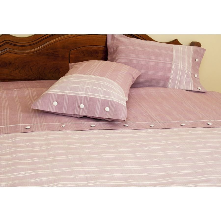 Комплект постельного белья Buldans Евро Розовый 000165472 - фото 1