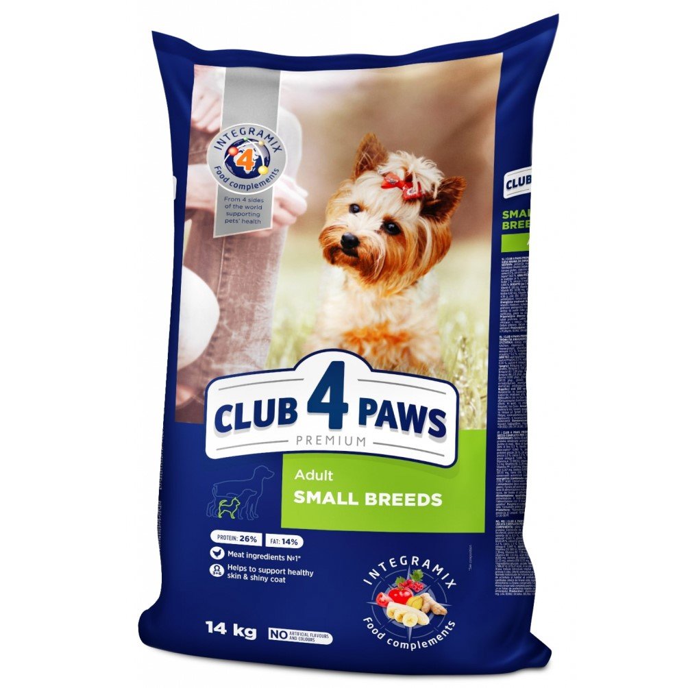 Сухий корм для собак малих порід Club 4 Paws Premium, 14 кг (B4530601) - фото 1