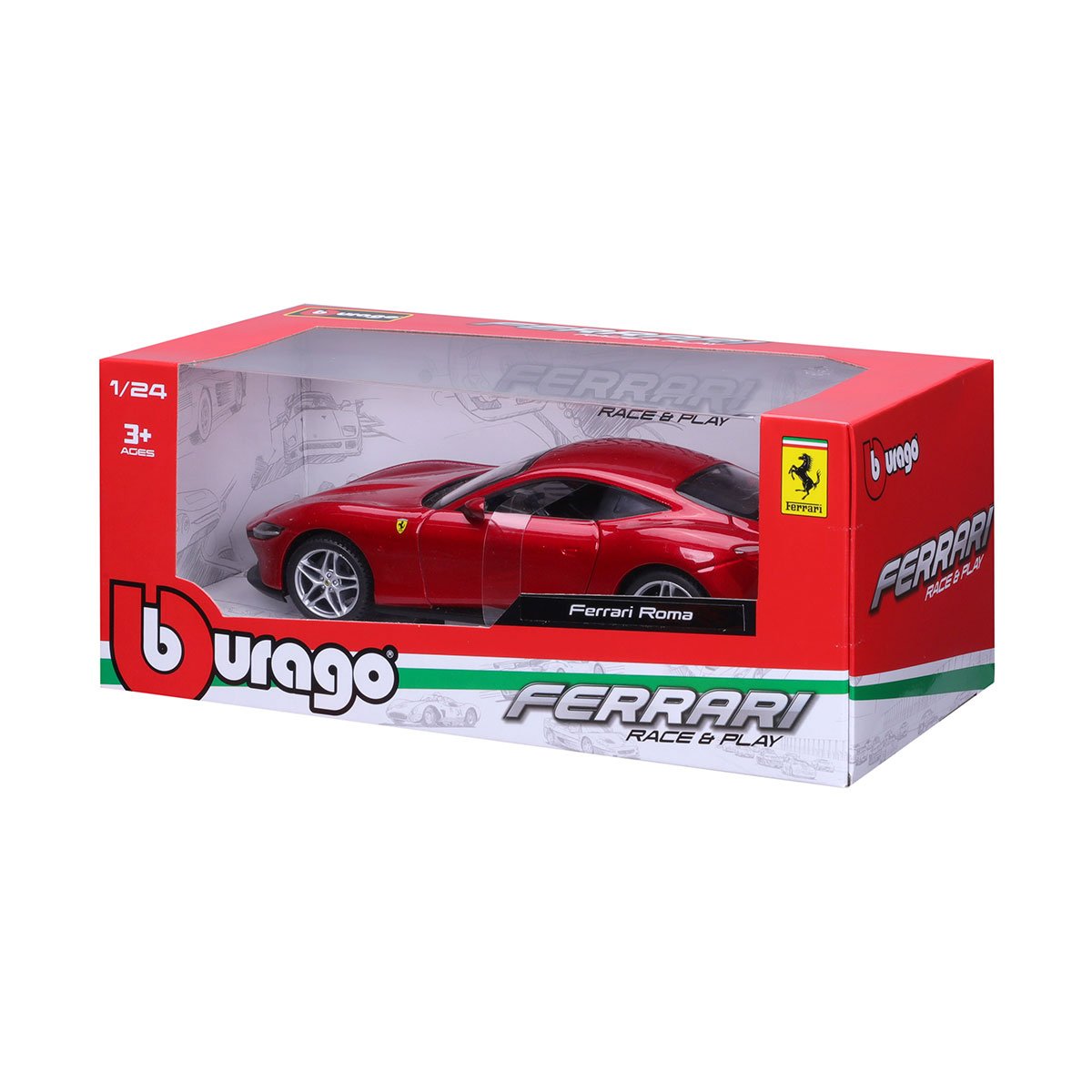 Автомодель Bburago Ferrari Roma 1:24 в ассортименте (18-26029) - фото 7